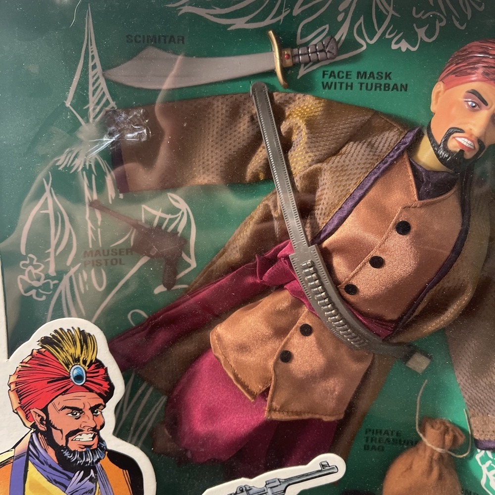 Kabai Singh Uniform & Equipment Captain Action Dr Evil Playing Mantis 1999 New - Picture 3 of 16